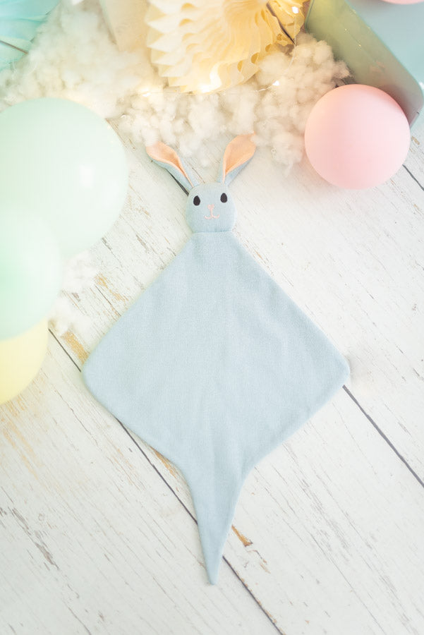Doudou Lapinou Bleu OU Rose