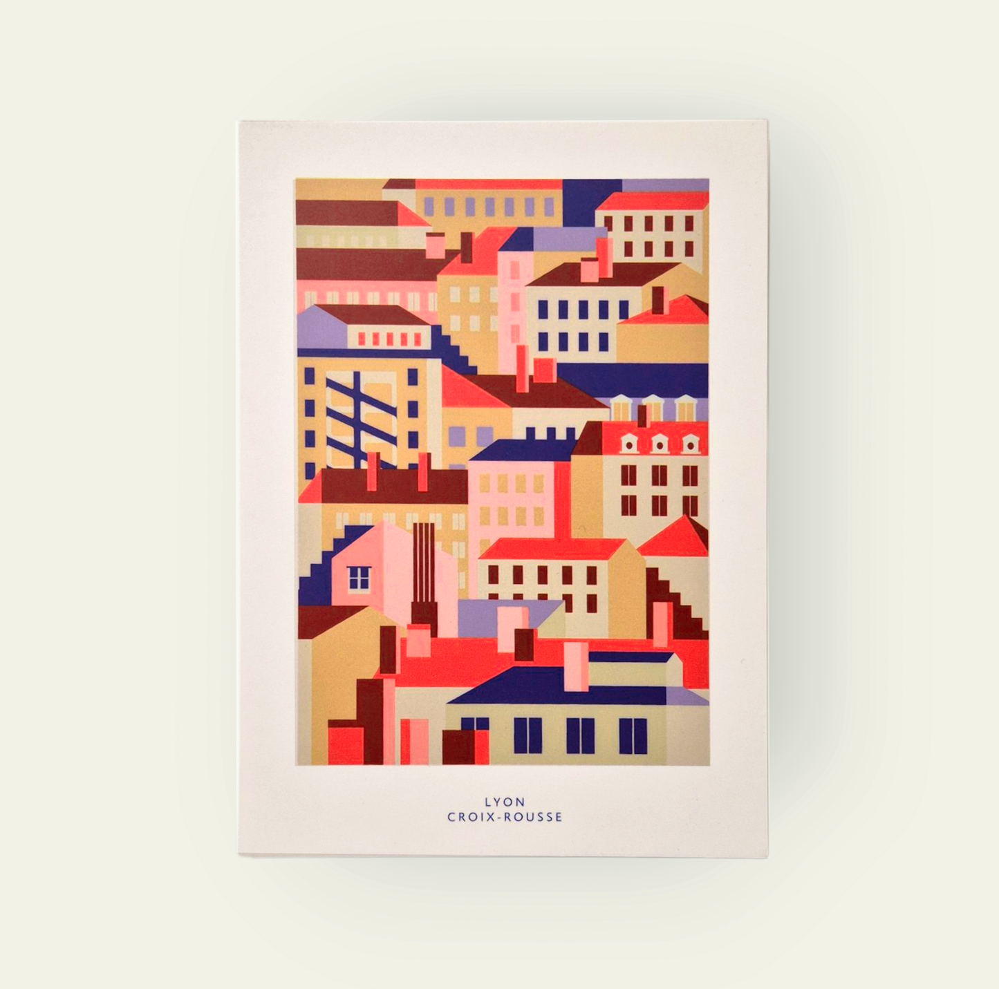 Carte de Lyon Croix-Rousse