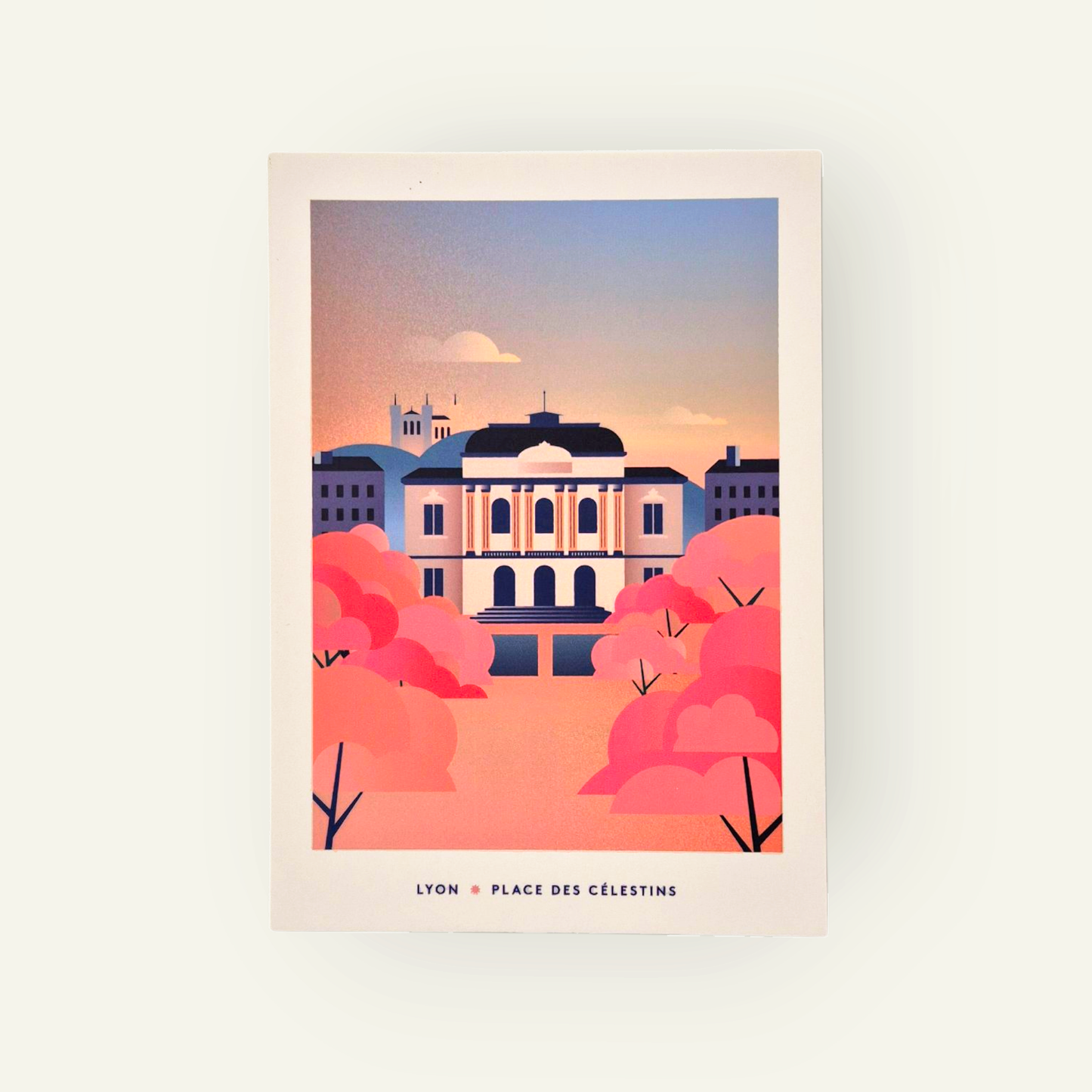 Carte de Lyon - Place des Célestins