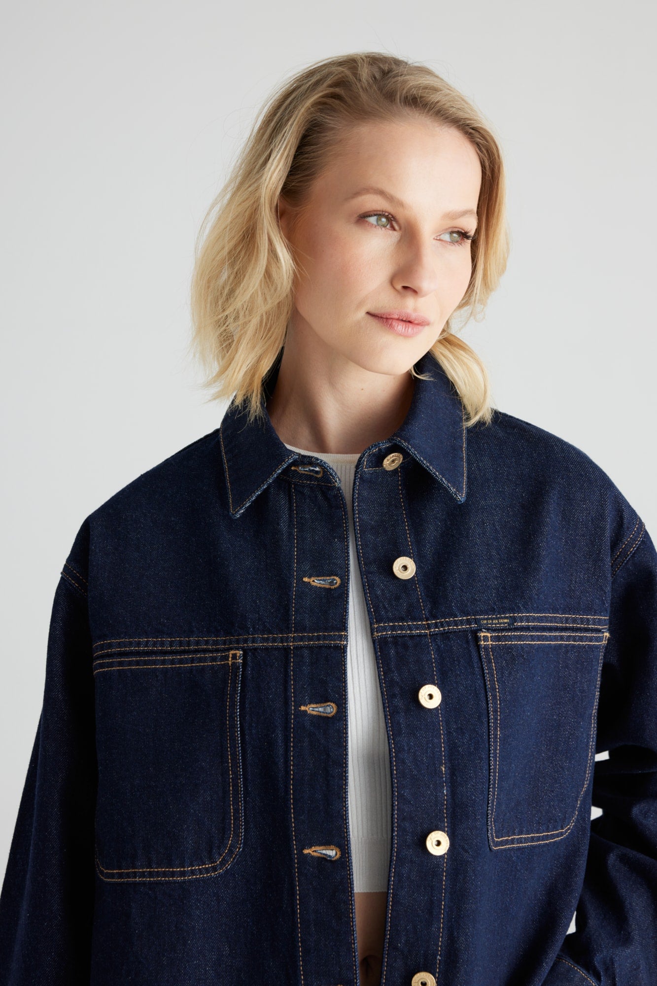 Veste surchemise en denim RAW