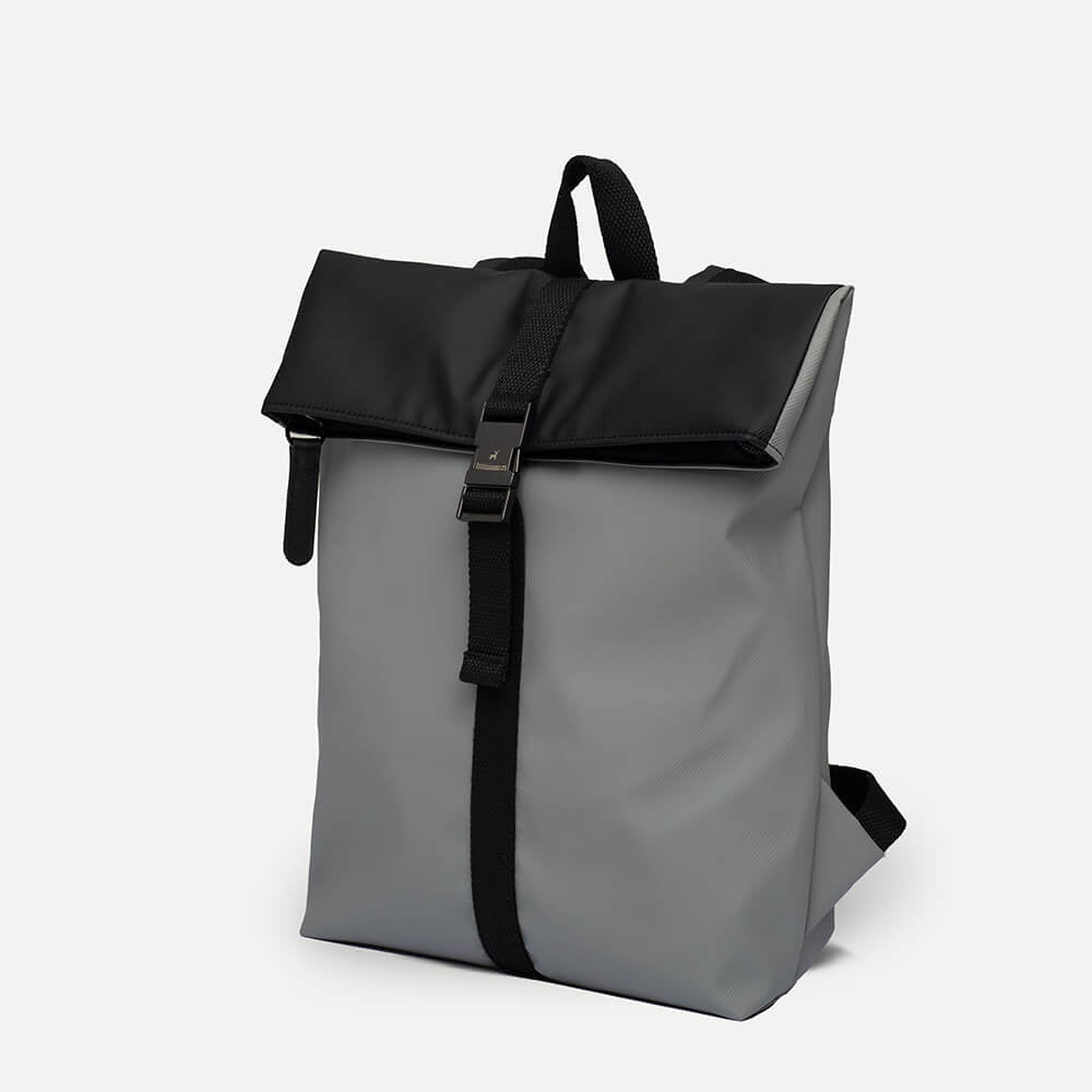 Sac à dos Rolltop Gris Noir