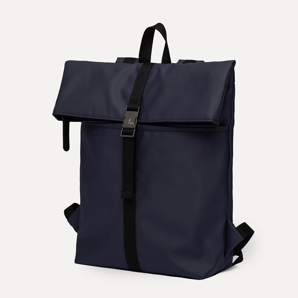 Grand sac à dos Rolltop Navy