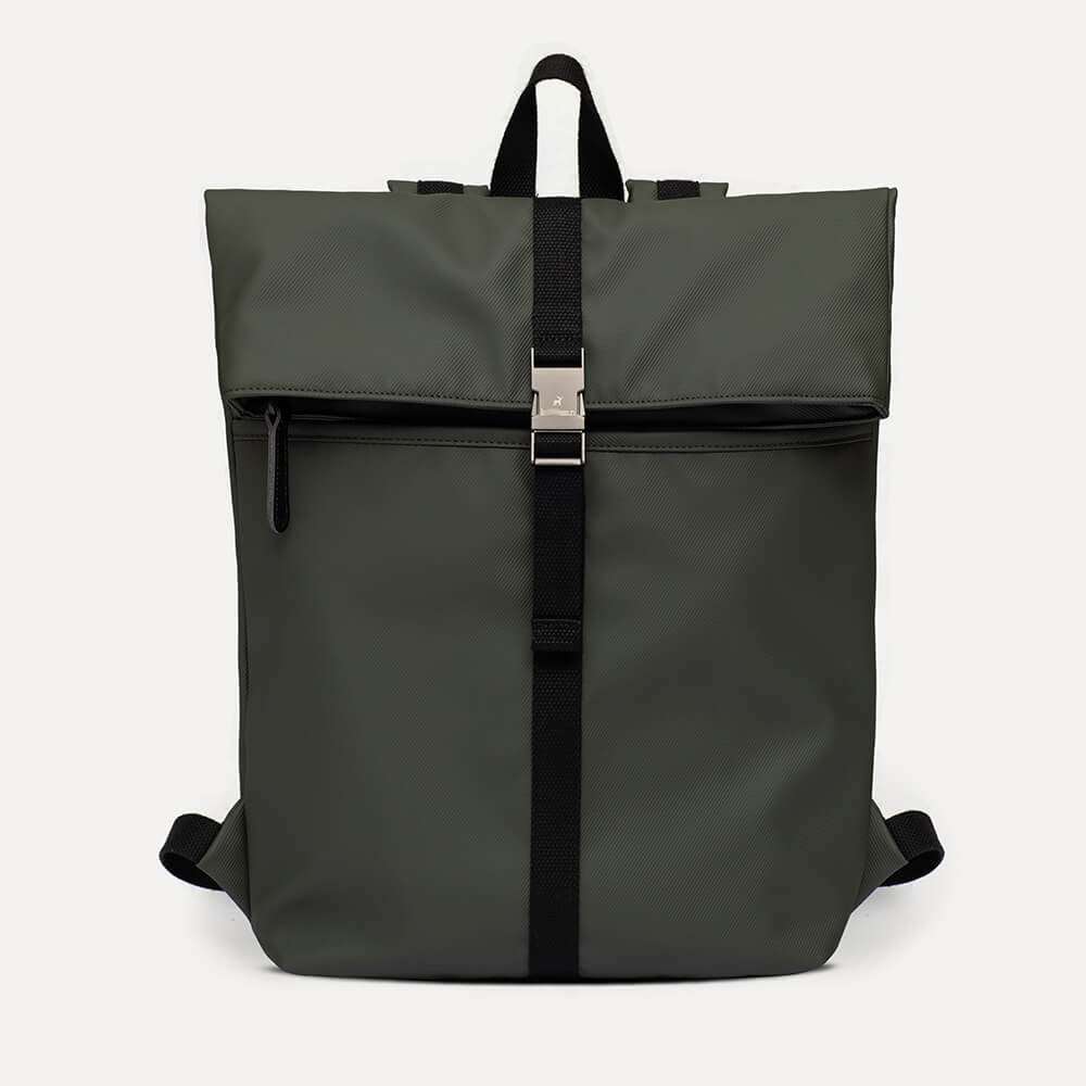 Grand sac à dos Rolltop Kaki