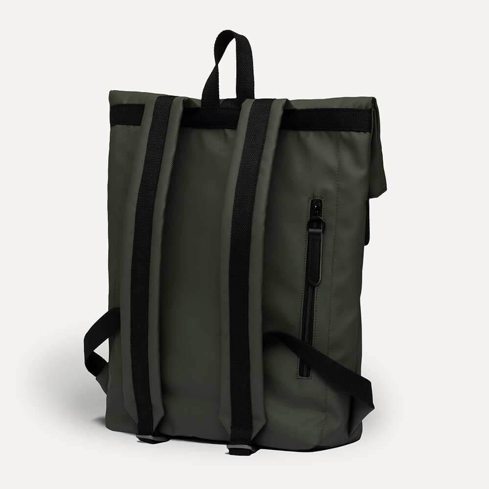 Grand sac à dos Rolltop Kaki