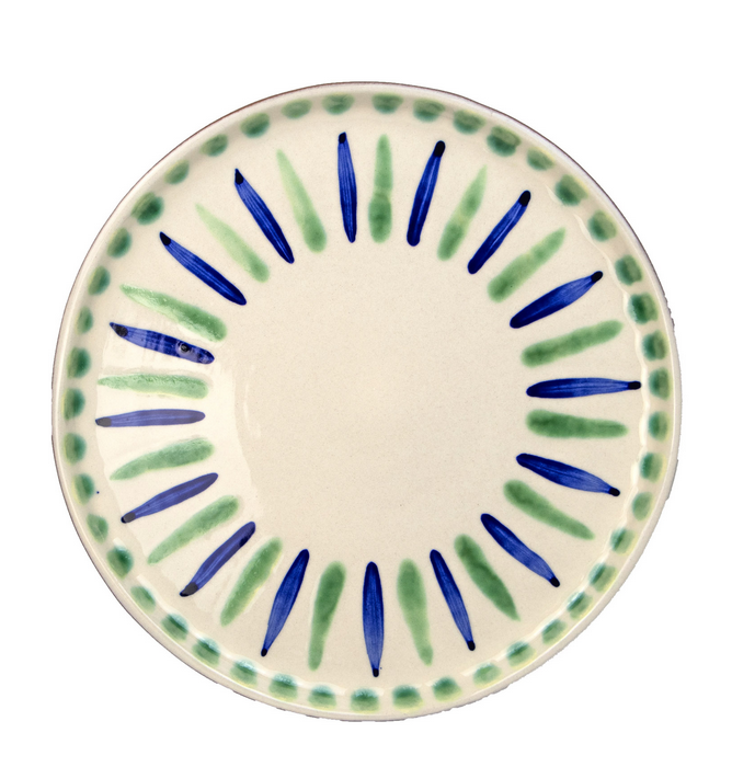 grande assiette Alfama rosace