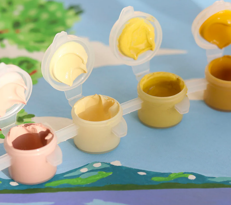 Coffret peinture au numéro Fenêtre sur Naples