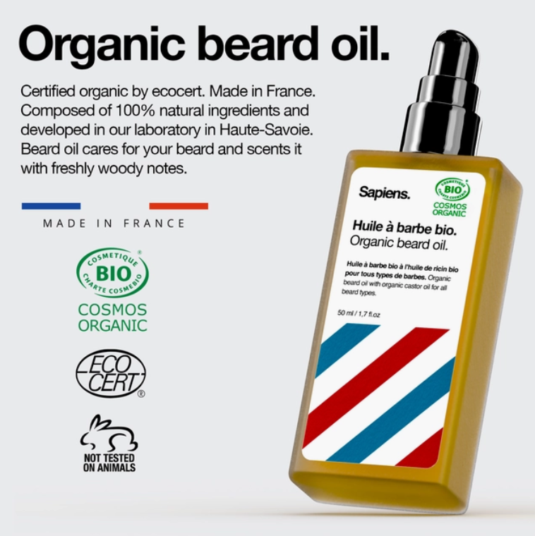 huile à barbe Sapiens 50 ML