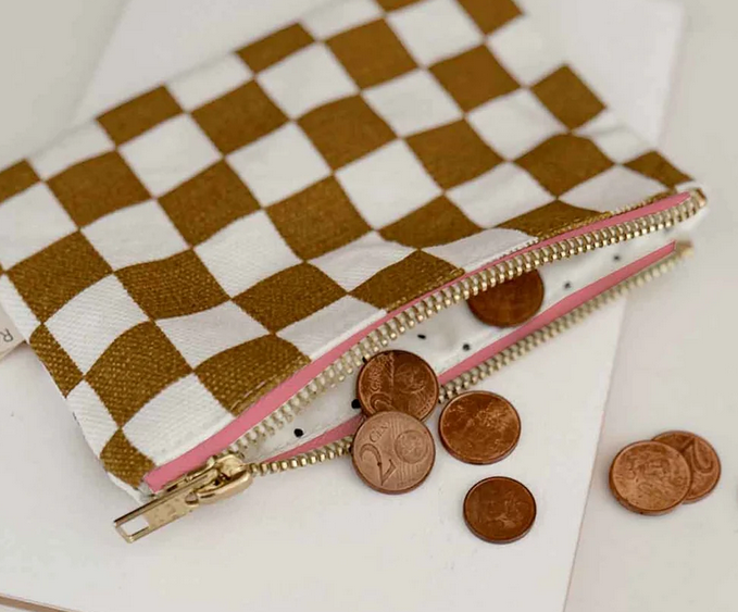 trousse porte-monnaie Lili Damier