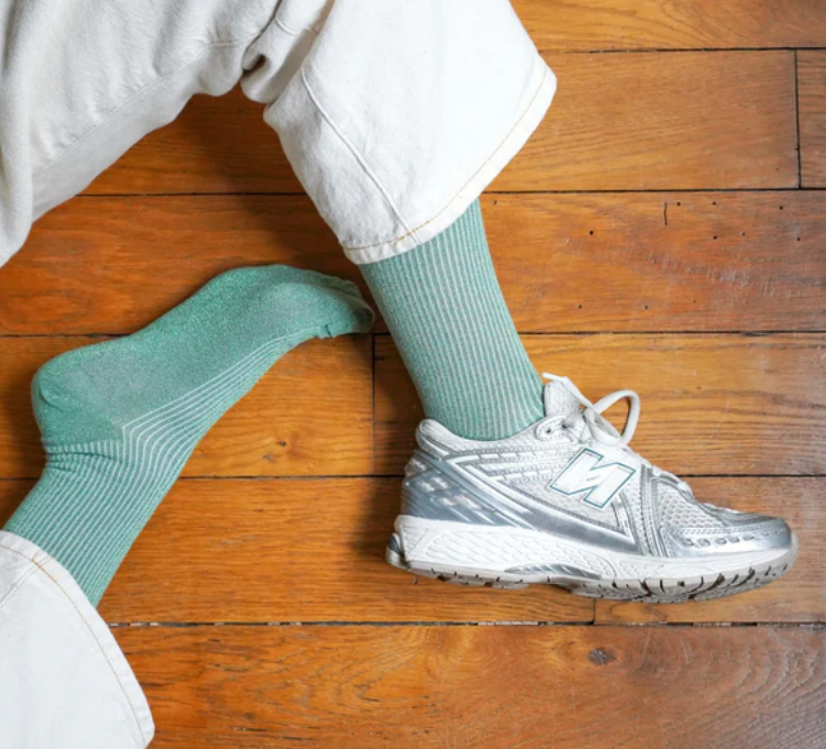 Chaussettes à paillettes / 13 coloris