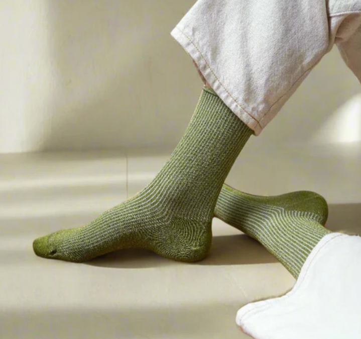 Chaussettes à paillettes / 13 coloris