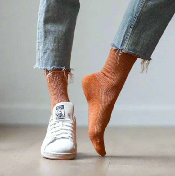 Chaussettes à paillettes / 13 coloris
