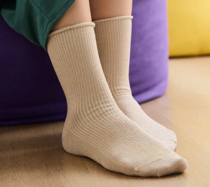 Chaussettes à paillettes / 13 coloris