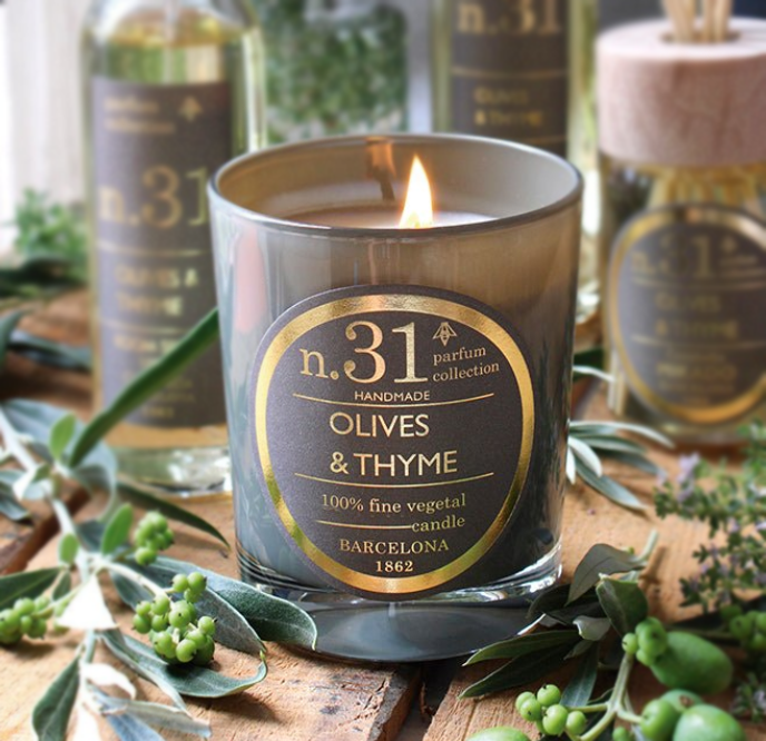 Bougie parfumée / nombreux parfums