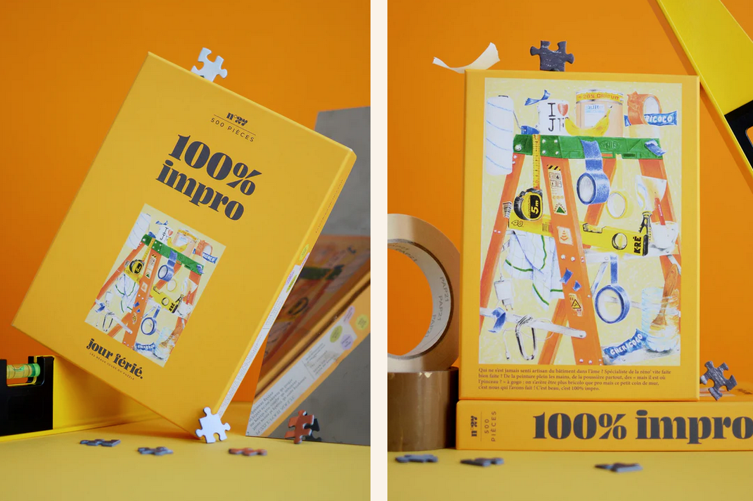 Puzzle 500 pces 100% impro