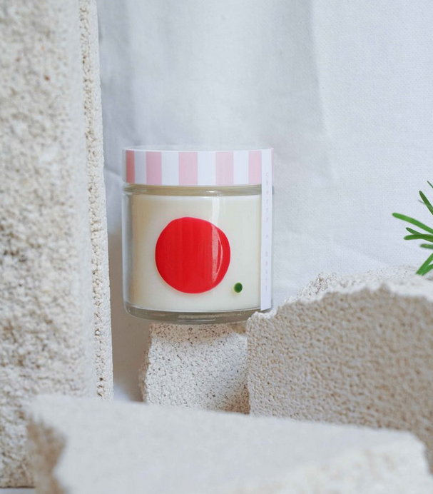 Bougie riviera Cerise + Basilic