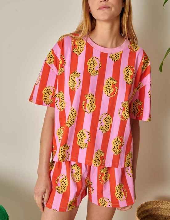 Pyjama Léo Rayures