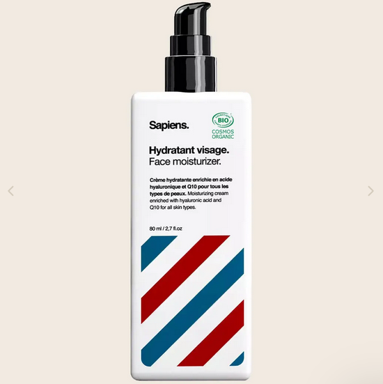 crème hydratante visage & barbe Sapiens 80 ML RESTOCK EN COURS