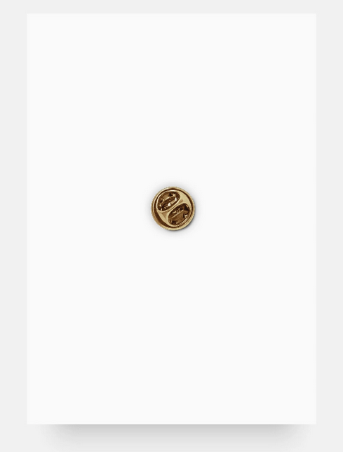 Mini pin's sur carte Teckel work hard
