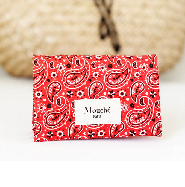 Pochette étui Bandana avec 2 mouchoirs lavables