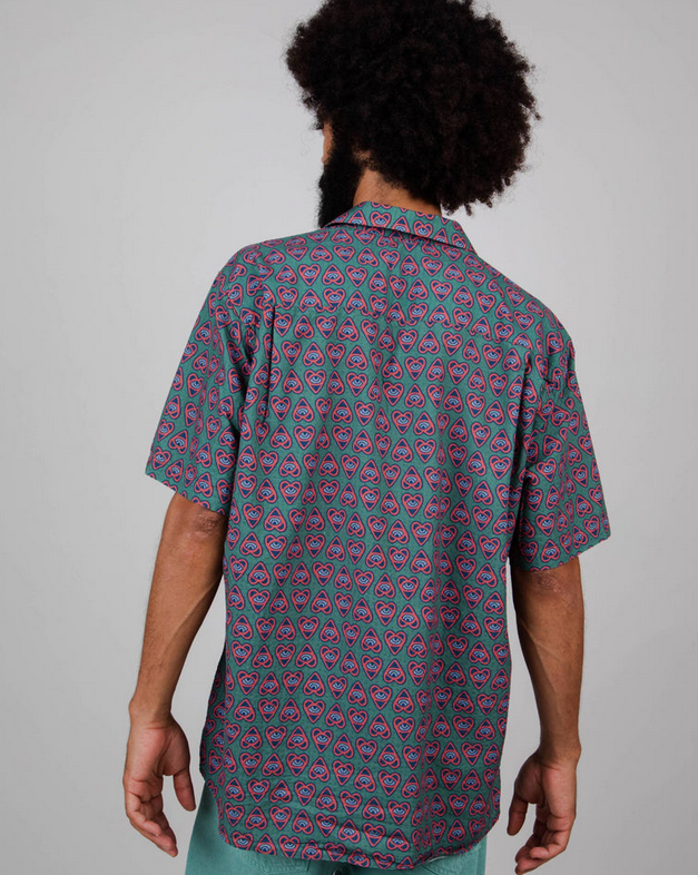 Chemise manche courte homme Asis Hearts