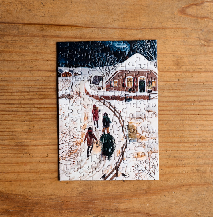 Mini puzzle 99 pièces / 11 modèles
