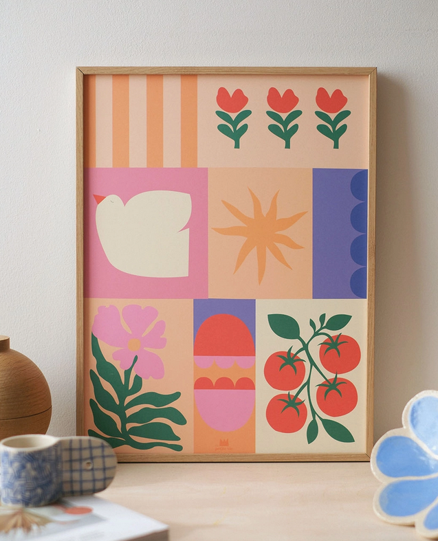 affiche 30x40cm Multilove