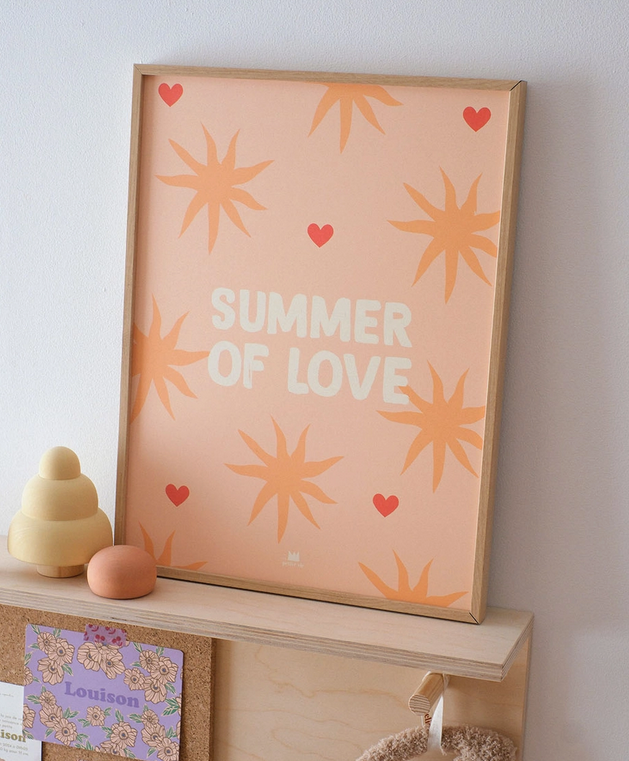 affiche 30x40cm Summer of Love