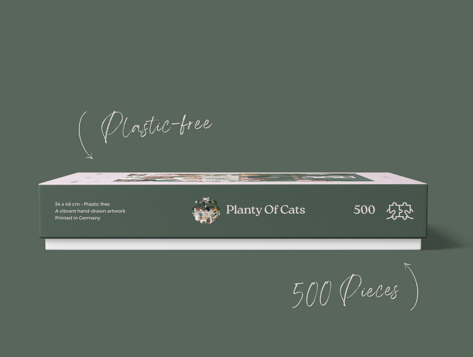 puzzle 500 pièces Planty of Cats