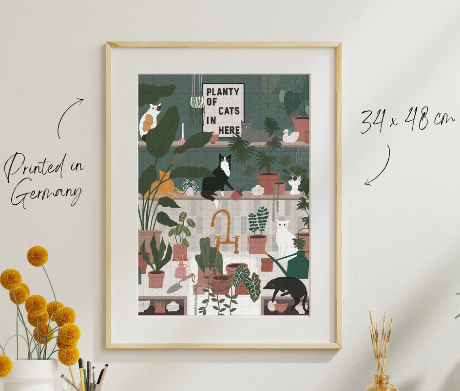 puzzle 500 pièces Planty of Cats