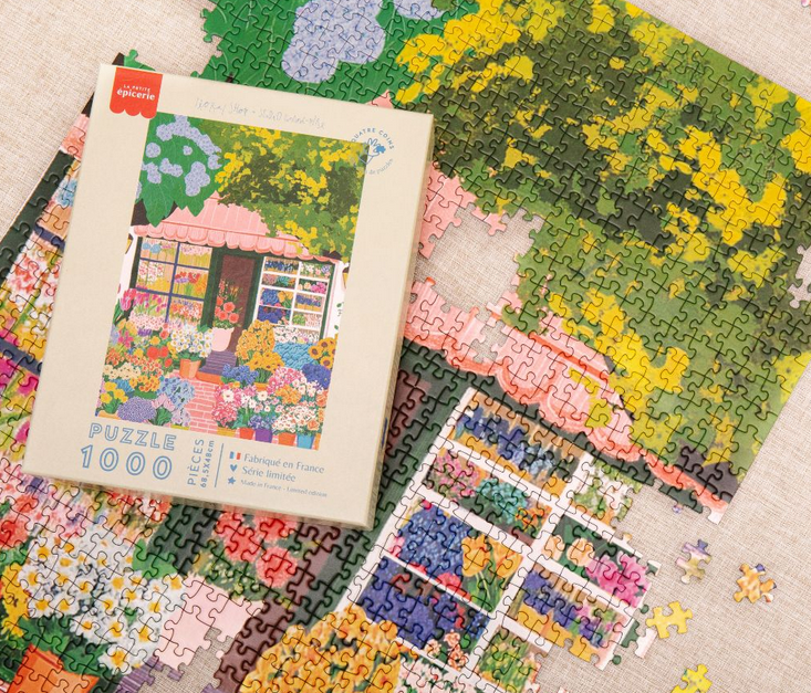 Puzzle 1000 pièces Floral Shop