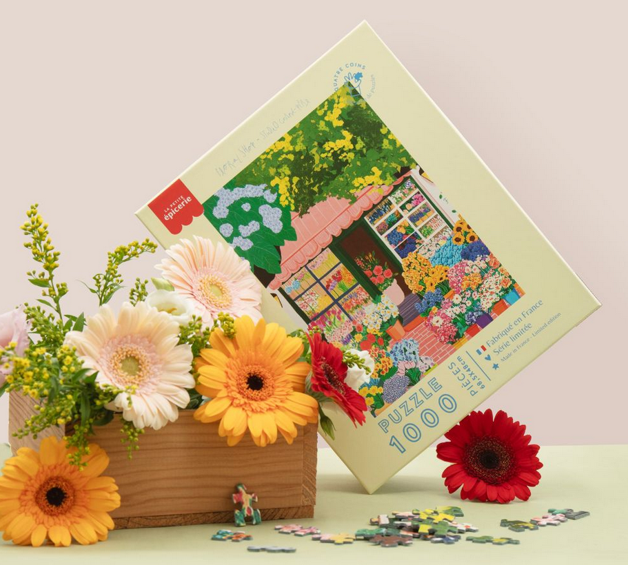 Puzzle 1000 pièces Floral Shop