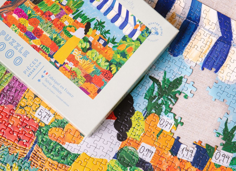 Puzzle 1000 pièces Fruit Market