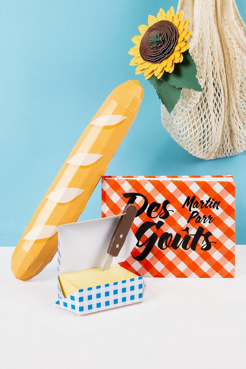 Kit assemblage papier 3D baguette beurre