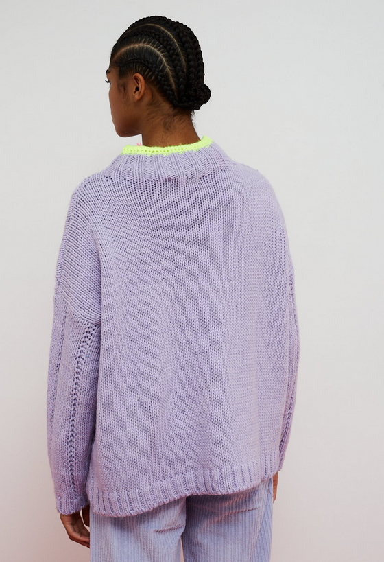 Pull Waffle lila