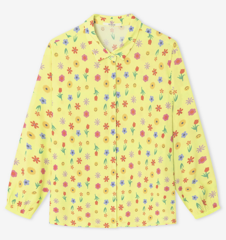 Chemise Bloom jaune