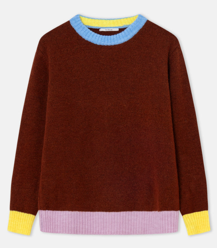 Pull Stockholm Bleu ou chocolat