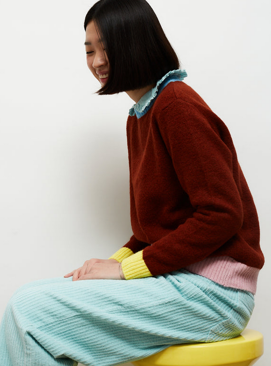 Pull Stockholm Bleu ou chocolat