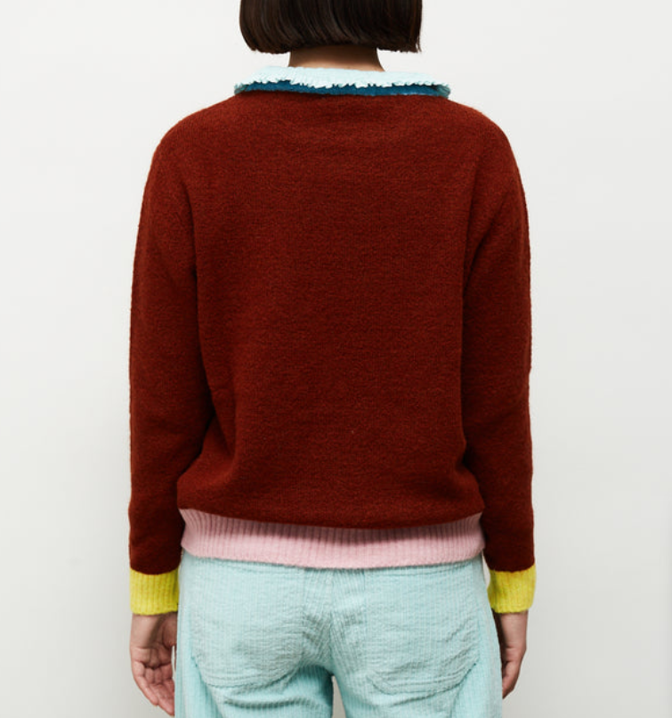 Pull Stockholm Bleu ou chocolat