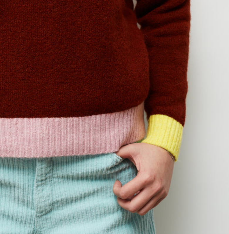Pull Stockholm Bleu ou chocolat