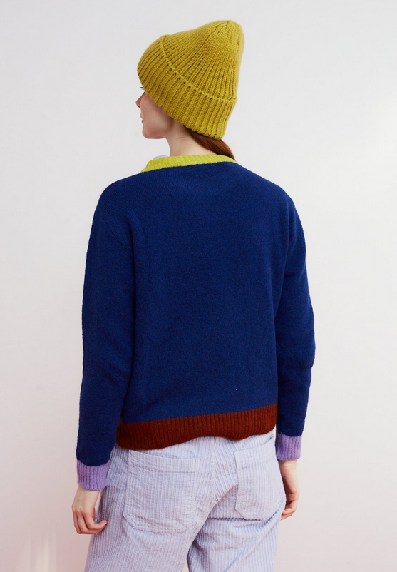 Pull Stockholm Bleu ou chocolat