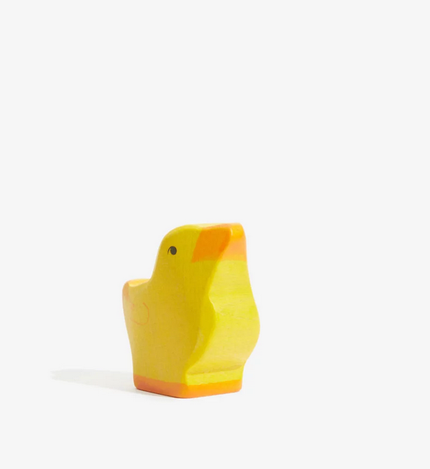 jouet en bois poussin