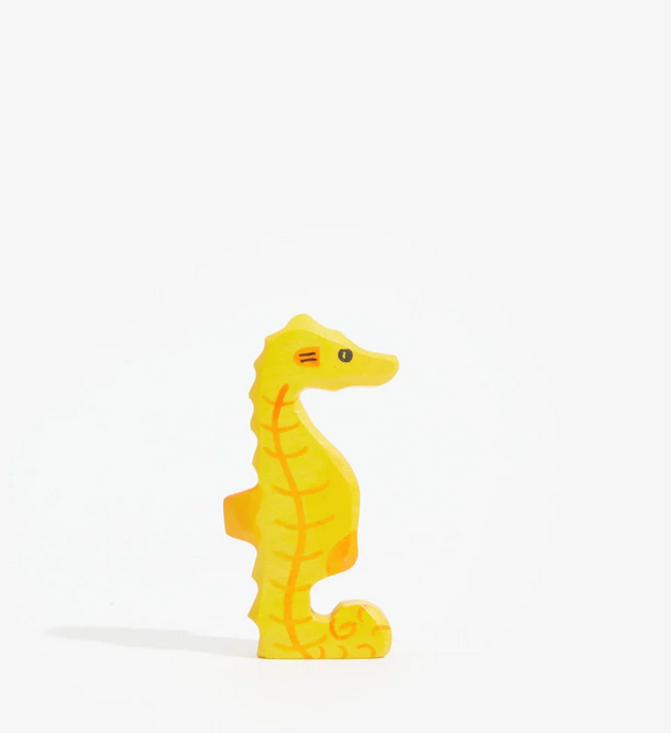 jouet en bois hippocampe