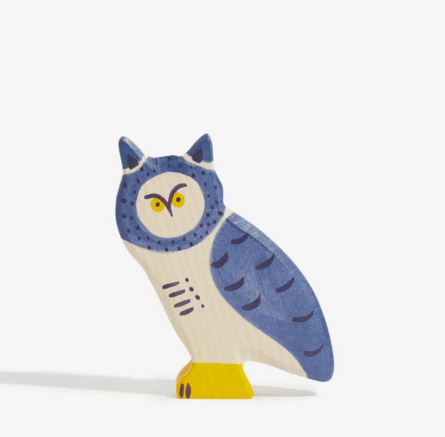 jouet en bois hibou