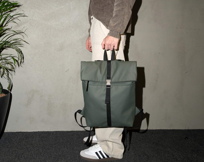 Grand sac à dos Rolltop Navy