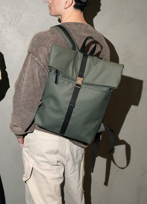 Grand sac à dos Rolltop Navy