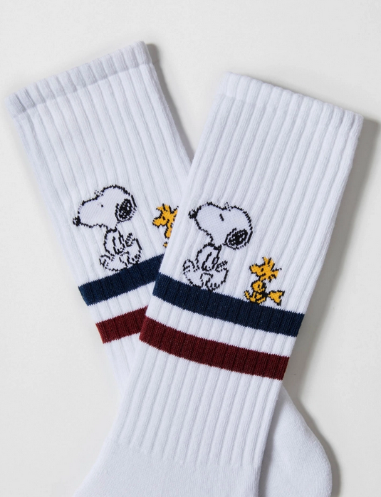 Chaussettes Snoopy tennis / 2 pointures