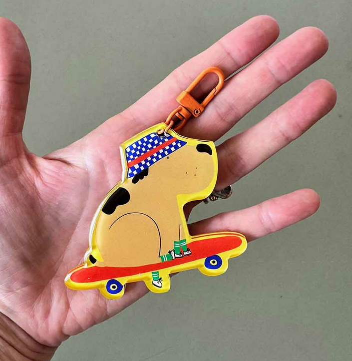 Porte-clé chien Bobby fabriqué en France