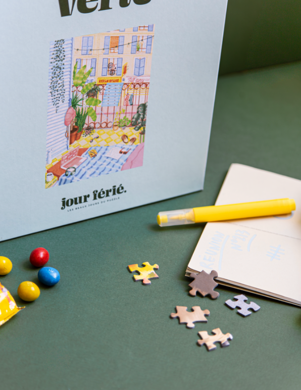 La classe verte - Puzzle 1000 pièces