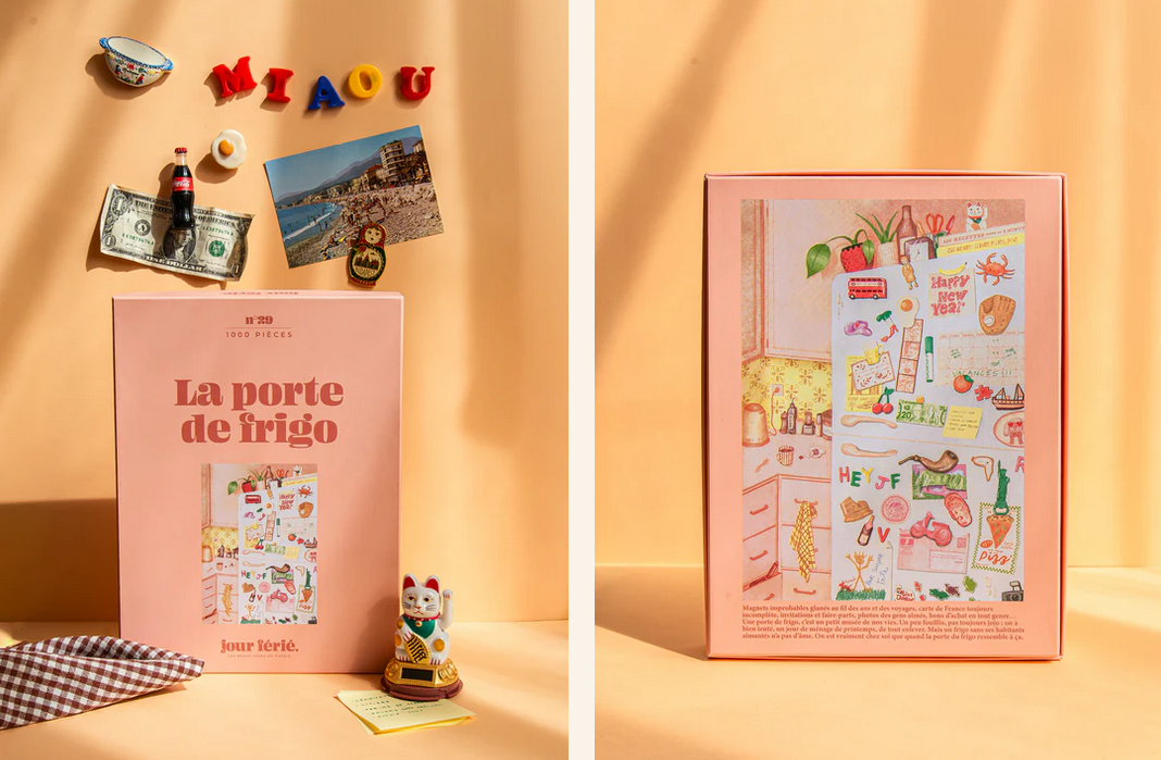 La porte de frigo - Puzzle 1000 pièces