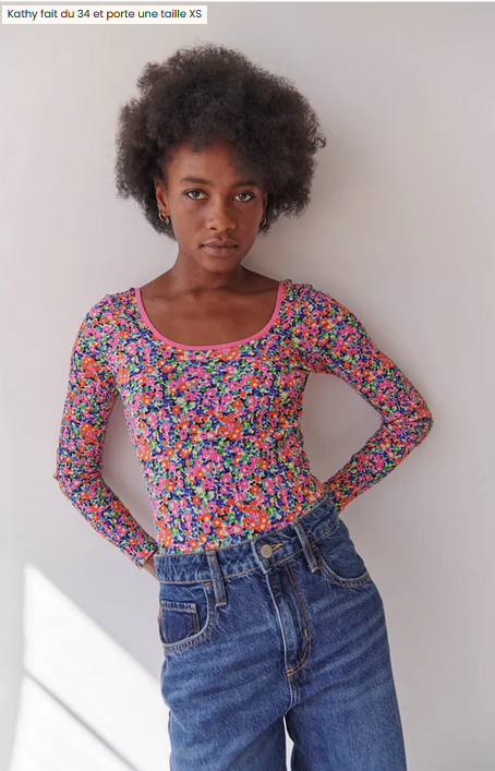 Body Coton BIO Confettis